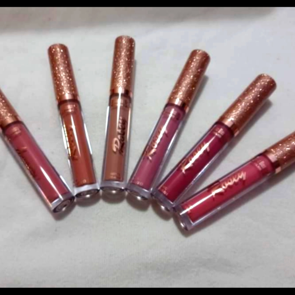 6 pice Matte Lipstick